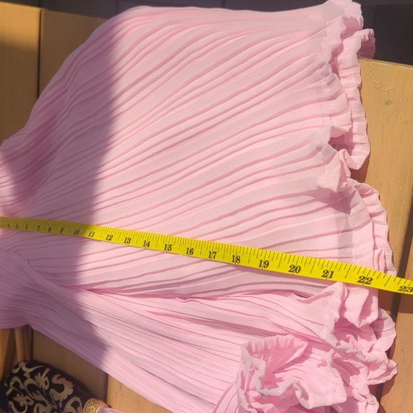 Girls Elegant Velvet & Pink Two-Piece Indian Punjabi Outfit - Size 3-5 Like New - Picture 8 of 8